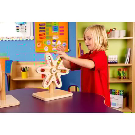Wooden Rotating Jingle Bell Wheel  hi\-res