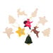 Paint Your Own Wooden Christmas Decorations Assorted 54pk  hi\-res