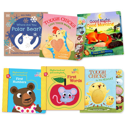 Touch and Feel Baby Books 6pk  hi\-res