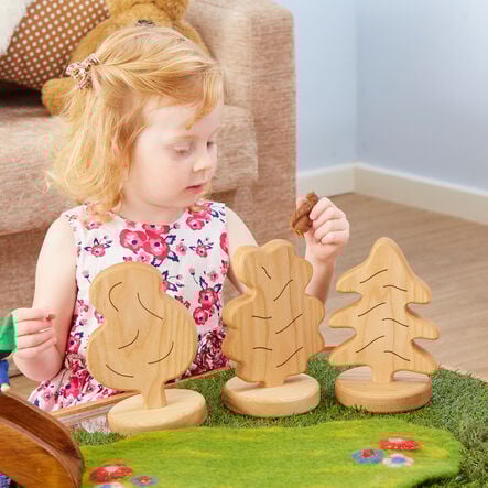 TTS Small World Chunky Wooden Trees  hi\-res