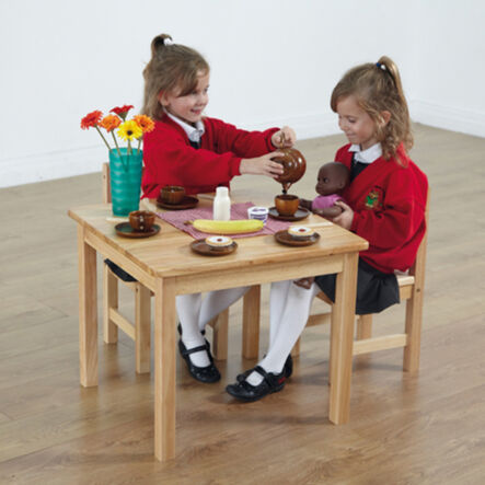 Role Play Wooden Table and Chairs  hi\-res