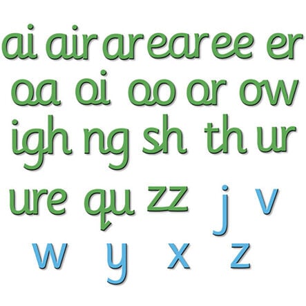 Phonics Foam Magnetic Letters  hi\-res