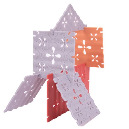 Eastern Architecture Construction Tiles Set 64pk  hi\-res