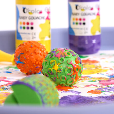 Baby Gouache Washable Ready Mixed Paint 1l x 8pk  hi\-res