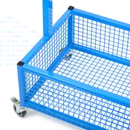 Double Sided Metal Cloakroom Trolley H119 x W161 x D53cm  hi\-res