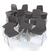NP Classroom Chairs 30pk Seat height 310mm Light Grey Light Grey hi\-res