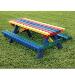 Marmax Rainbow Junior Picnic Table  hi-res