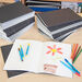 Plain Stapled Sketchbooks Portrait 140gsm  hi\-res