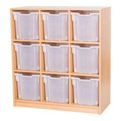 Static 9 Jumbo Tray Storage Unit  hi-res