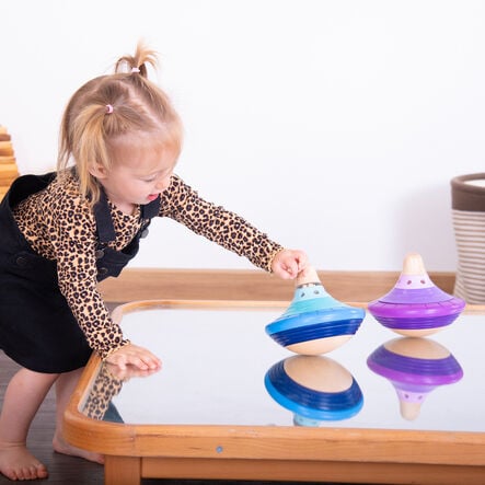 TTS Wooden Twist and Turn Spinning Tops  hi\-res