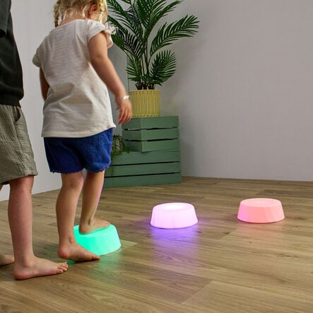 Light\-Up Sensory Stepping Stone 3pk  hi\-res