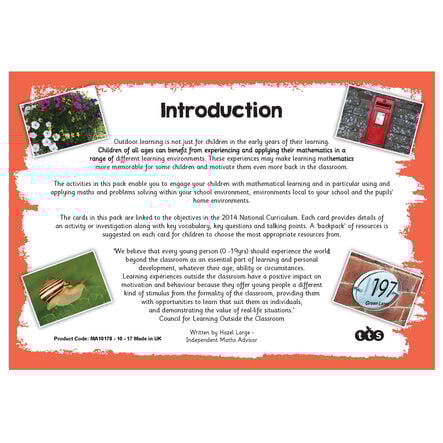 TTS Outdoor Maths Problem Solving Cards Year 6  hi\-res