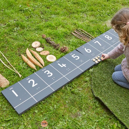 TTS Outdoor Number Chalkboard Tracks 1\-20  hi\-res