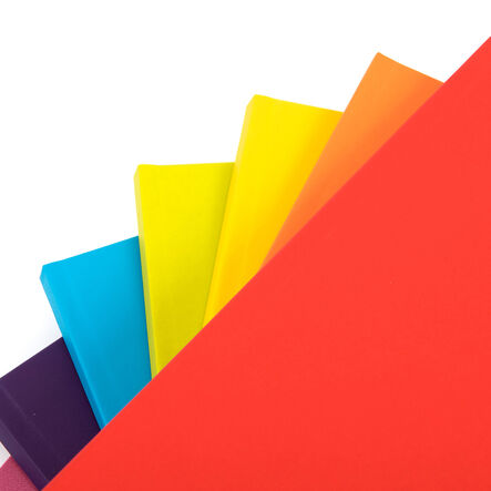 Pisces Hard Cover Elasticated Notebooks Rainbow 7pk A4  hi\-res