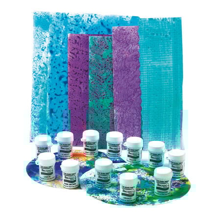 Brusho Concentrated Ink Powders Assorted 24pk  hi\-res