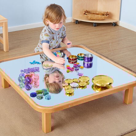TTS Mirrored Wooden Creative Low Toddler Table  hi\-res
