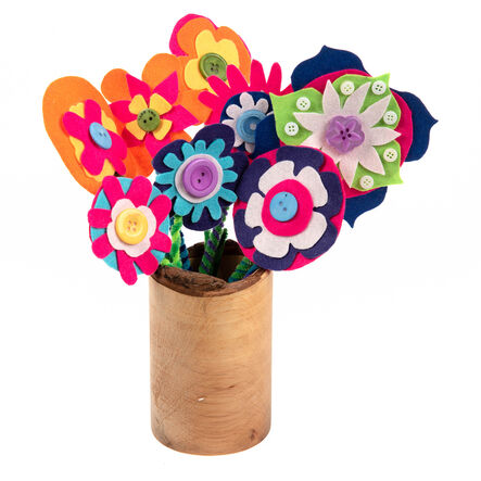 Large Brightly Coloured Craft Buttons 1lb Bag  hi\-res
