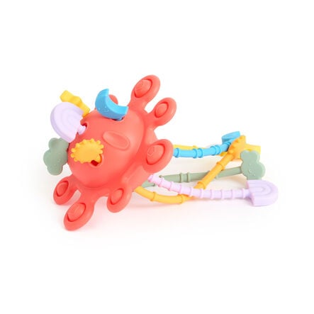 SiliSoft Silicone Zip Pull Sensory Toy Rainbow  hi\-res