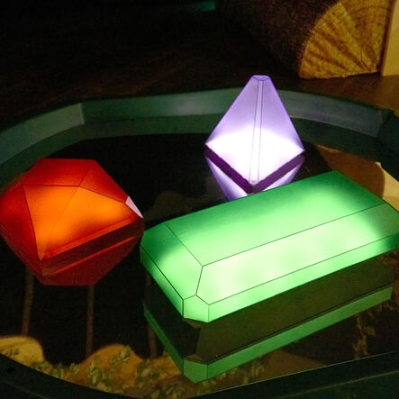 TTS Loose Parts Glow Jewelled Shapes Range  hi\-res