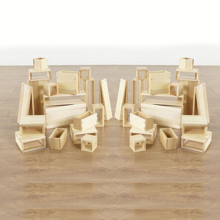 TTS Giant Wooden Hollow Building Blocks  hi\-res