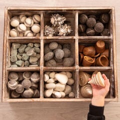 Tinker Tray with Natural Materials  Tinker Tray with Natural Materials  hi-res