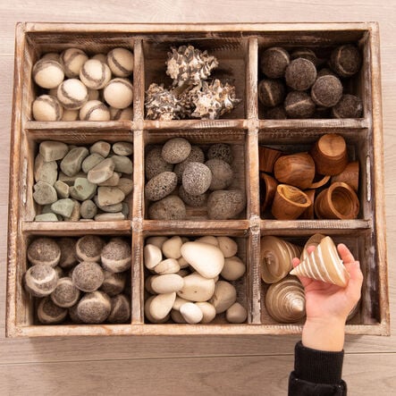 Tinker Tray with Natural Materials  hi\-res
