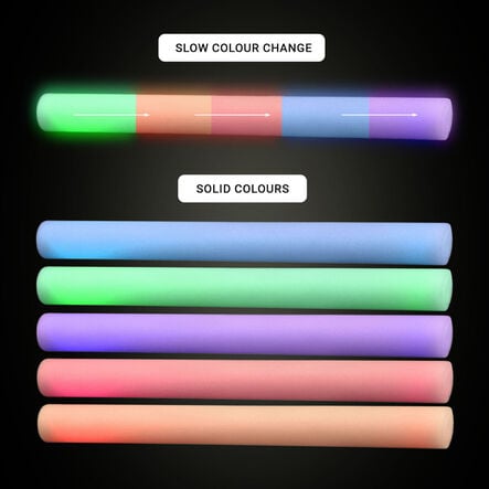 Colour Changing Foam Batons 6pk  hi\-res