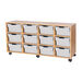 Mobile Quad Tray Storage Unit 12 Deep  hi\-res