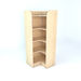 Internal Corner Library Bookcase In Maple  hi\-res