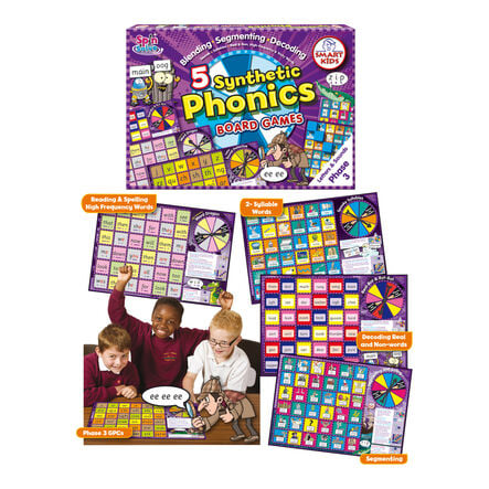 Smart Kids Letters and Sounds Phase 3 Board Games  hi\-res