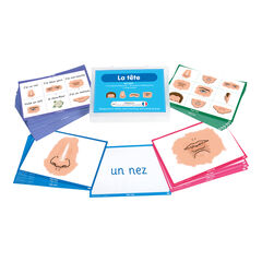 TTS French Facial Features Vocabulary Builder Activity Cards 46pk  TTS French Facial Features Vocabulary Builder Activity Cards 46pk  hi-res
