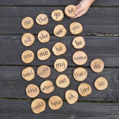 Wooden Tricky Word Pieces - All Phonic Phases  Wooden Tricky Word Pieces - All Phonic Phases  hi-res
