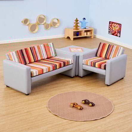 Stripe Children’s Corner Sofa Set  hi\-res