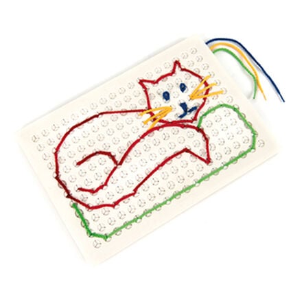 Fine Motor Pattern Threading Boards 4pk  hi\-res