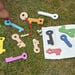 Rainbow Numbered Wooden Keys (11pcs)  hi\-res