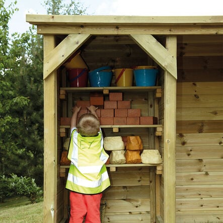 TTS Outdoor Role Play House \x26 Storage Centre  hi\-res