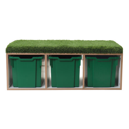Grass Topped Bench Jumbo Trays  hi\-res