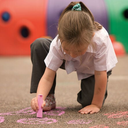 Jumbo Playground Chalk Sticks Assorted Colour Packs  hi\-res