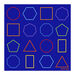 Essentials Rainbow Geometric Carpet 2m x 2m  hi\-res