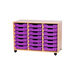 Mobile Triple Tray Storage Unit 21 Trays  hi\-res