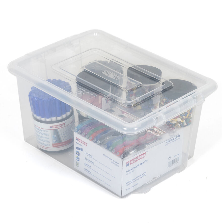 Stack and Store Plastic Storage Box Lid