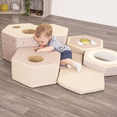 Beehive Discovery Soft Play Hideaway Set  hi-res