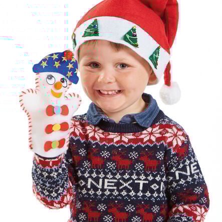 Make Your Own Felt Snowman Puppets 30pk  hi\-res