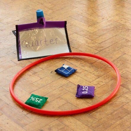 TTS Fraction Bean Bags 40pk  hi\-res