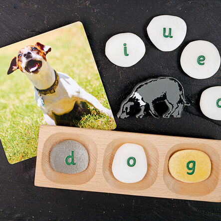 Alphabet Pebbles 26pk  hi\-res