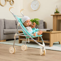 Miniland Role Play Doll Stroller Buggy 3 Wheel  Miniland Role Play Doll Stroller Buggy 3 Wheel  hi-res