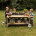 Outdoor Wooden Group Discovery Table  hi\-res