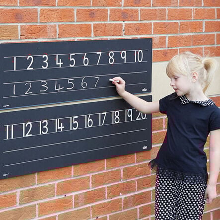 TTS Outdoor Chalkboard Number Line  hi\-res