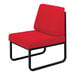 Reception Chairs Without Arms \x26 Black Frame  hi\-res