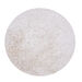 Faux Fur Circular Rug Cream Cream hi\-res